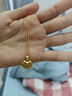 金至尊（3DG Jewellery）百福黃金吊墜長(cháng)命鎖足金999吊墜寶寶鎖包生日禮物計價(jià) 金重2.42克（配珠寶禮盒） 曬單實(shí)拍圖