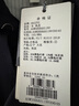 哈吉斯（HAZZYS）女裝 春秋款女士素色寬松通勤短款風(fēng)衣女ASWSH0BAH11 藏青色NV L (165/88A 40) 曬單實(shí)拍圖