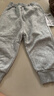 迷你巴拉【蹦蹦褲】褲子冬新款加絨保暖抑菌長(cháng)褲 淺花灰00205 100 cm 曬單實(shí)拍圖