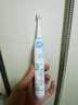 松下（Panasonic）兒童電動(dòng)牙刷適用3-6-12歲萌牙期食品級柔軟防蛀萌趣交互科學(xué)引導教師節禮物生日能量藍EW-DC2F 曬單實(shí)拍圖