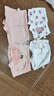 北極絨4條裝兒童內(nèi)褲女童發(fā)育期純棉女孩學(xué)生夏季薄平角短褲寶寶中大童 曬單實(shí)拍圖