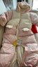 巴拉巴拉童裝嬰兒羽絨服連體衣2025寶寶冬裝加厚哈衣爬服萌趣208425120214 曬單實拍圖