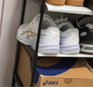 亞瑟士（asics）羽毛乒乓球運動(dòng)鞋青少年男女款UPCOURT6GS 1074A045-103 36 曬單實(shí)拍圖