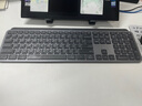 羅技（Logitech）無(wú)線(xiàn)鍵盤(pán)MX Keys S藍牙鍵盤(pán)Keys升級版 高端辦公鍵盤(pán)無(wú)線(xiàn)鍵鼠套裝 全尺寸家用充電背光 宏自定義 MX Keys S黑色（Keys升級版） 曬單實(shí)拍圖