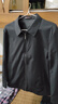 柒牌【經(jīng)典翻領(lǐng)茄克】男裝易打理夾克秋季休閑通勤夾克衫外套男 曬單實(shí)拍圖