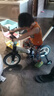 納豆（nadle）兒童自行車(chē)3一6歲寶寶二合一平衡車(chē)1-3歲小孩童車(chē)男女童腳踏車(chē) 橄欖綠推桿款 12寸（建議身高105cm以下購買(mǎi)） 曬單實(shí)拍圖