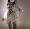 班貝智大喬cos服周邊衣服二次元王者榮耀大喬白蛇cosplay卡通套裝動(dòng)漫 大喬白蛇服裝+配飾+隨機項鏈 S 曬單實(shí)拍圖