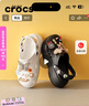 卡駱馳crocs貝雅云彩女士洞洞鞋戶外休閑鞋|208186 黑色-001(含智必星) 36 (230mm) 37 曬單實(shí)拍圖