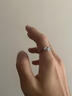 芯奢復古做舊浮木戒指男生情侶可調節單戒男定制刻字女指環(huán)生日禮物 曬單實(shí)拍圖
