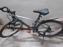 PHILLIPS菲利普自行車(chē)公路車(chē)700C鋁合金彎把成人男女學(xué)生通用變速城市單車(chē) 高碳鋼-灰色-彎把 700C 24速入門(mén)版 曬單實(shí)拍圖