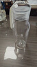 樂扣樂扣（LOCK&LOCK）夏季運動水杯簡約塑料杯便攜水壺杯子白色350ML七夕情人節(jié)禮物 曬單實拍圖