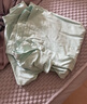 全棉時(shí)代【七夕禮物】男女士睡衣親膚舒彈針織平紋情侶家居服套裝 曬單實(shí)拍圖