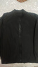 真維斯外套男春秋季純色夾克美式休閑款寬松百搭棒球服立領(lǐng)防風(fēng)冬裝茄克 8870外套 黑色 XL （建議125-138斤） 曬單實(shí)拍圖