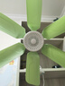 駱駝電風(fēng)扇家用夾子風(fēng)扇電扇小型夾扇迷你靜音辦公室床上壁掛臺式學(xué)生宿舍電風(fēng)扇 六葉夾扇【抹茶綠】 標配+2片備用葉 曬單實(shí)拍圖