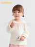 巴拉巴拉寶寶長(cháng)袖t恤甜美碎花上衣打底衫女童裝2025秋裝翻領(lǐng)209325100001 曬單實(shí)拍圖