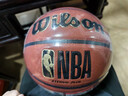 Wilson威爾勝NBA系列ETERNAL PLUS吸濕皮料防滑室內外成人7號比賽籃球 曬單實(shí)拍圖