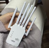 wifi信號放大器穿墻王網(wǎng)絡(luò )5g增強器無(wú)線(xiàn)路由器擴展網(wǎng)口雙頻中繼器 四天線(xiàn)雙頻高端款【提速400%】 曬單實(shí)拍圖
