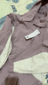 森馬（Semir）陳都靈|防護(hù)外套女中長款寬松撞色秋裝戶外通勤夾克101524109001 曬單實拍圖