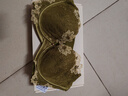 夏.娃.之.秀文胸國潮輕奢刺繡軟支撐聚攏上托防下垂顯大塑形胸罩女士?jì)纫翨RA 松林綠 80B /36B(中薄杯約1.5CM） 曬單實(shí)拍圖