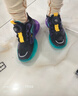回力瑞兒童運動(dòng)鞋男2025春秋新款皮面休閑鞋兒童運動(dòng)鞋中大童跑步鞋 黑紫皮面主圖款 37 曬單實(shí)拍圖