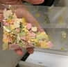 爺爺?shù)霓r(nóng)場嬰幼兒有機(jī)片片面200g 寶寶加鈣輔食面條兒童早餐高鐵面6-12個月 曬單實(shí)拍圖