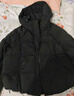 森馬（Semir）輕松羽絨|羽絨服女寬松連帽面包服時(shí)尚冬防潑水防風(fēng)外套百搭 黑色（灰鴨絨）90001 S 曬單實(shí)拍圖