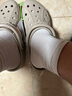 crocs卡駱馳洞洞鞋貝雅男鞋女鞋輕便耐磨一腳蹬拖鞋休閑鞋|10126 卵石色-2V3 40 (250mm) 曬單實(shí)拍圖