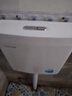 聯(lián)塑（LESSO）水箱沖便器家用蹲便器水箱衛(wèi)生間蹲坑沖便器大沖力廁所馬桶水箱  曬單實拍圖