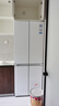 海爾（Haier）山茶花系列418升594mm專(zhuān)業(yè)超薄零嵌十字T型家用電冰箱一級能效 BCD-418WGHTDB9WVU1 黑金凈化丨底部散熱丨風(fēng)冷無(wú)霜 曬單實(shí)拍圖