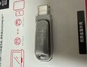 閃迪（SanDisk）256GB Type-C USB3.2 手機U盤(pán)DDC4 讀速高達400MB/s 自動(dòng)備份 手機電腦兩用 金屬雙接口大容量?jì)?yōu)盤(pán) 曬單實(shí)拍圖
