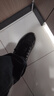 斯凱奇（Skechers）閃穿鞋男士商務(wù)鞋秋季薄款一腳蹬德比鞋軟底上班通勤休閑鞋205353 曬單實(shí)拍圖