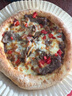 鋒味派奧爾良雞肉薄底披薩1盒210g/片 雞肉芝士pizza餅比薩半成品 曬單實(shí)拍圖