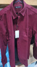 海螺男士加絨加厚襯衫秋冬保暖襯衣長(cháng)袖打底新年衣服圣誕戰袍喜慶紅色 酒紅色 加絨加厚G17 41 曬單實(shí)拍圖