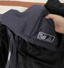AEMAPE棉服男2025冬季美式假兩件連帽外套加厚保暖情侶棉衣男羽面包絨服 寶藍色 XL 推薦【120-140斤】 曬單實(shí)拍圖