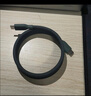 小米6A 磁吸編織快充數(shù)據(jù)線 1m  (USB-C to USB-C) 深錆色 曬單實(shí)拍圖