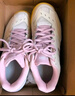 YONEX尤尼克斯羽毛球鞋yy入門(mén)級訓練減震動(dòng)力墊女SHB101CR米粉38 曬單實(shí)拍圖
