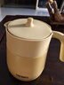 膳魔師（THERMOS）日本進(jìn)口膳魔師燜泡、帶茶漏家用不銹鋼大容量茶壺TTE-450/700 奶黃色茶壺700mll(贈送壺墊) 曬單實(shí)拍圖