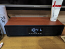 山水（SANSUI） P300無線藍(lán)牙音箱大音量復(fù)古桌面小音響便攜式電腦音響重低音炮家用客廳播放器帶鬧鐘 P300【書房桌面藍(lán)牙音響】 曬單實(shí)拍圖