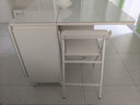 SOFS折疊餐桌椅組合小戶型客廳家用簡(jiǎn)易可移動(dòng)伸縮吃飯桌子靠墻折疊桌 【收納款】巖板1.5米 1桌6椅 曬單實(shí)拍圖
