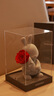 ROSEONLY 諾誓永生花玫瑰公仔甜心兔告白熊嘻嘻貓獨(dú)角獸送女友生日七夕節(jié)禮物 【HOT】甜心兔-中號-紅色 曬單實(shí)拍圖