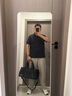 Lee健身包干濕分離男短途旅行包女大容量背包游泳手提行李包單肩斜挎 曬單實(shí)拍圖