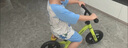 酷騎兒童平衡車1-5歲寶寶滑步車10寸輕便車身免安裝初學(xué)者S2酷騎綠 曬單實(shí)拍圖
