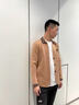 皮爾卡丹（pierre cardin）針織外套男士2025春秋新款毛衣開(kāi)衫潮流帥氣高端夾克毛線(xiàn)衣 23866灰色 3XL 建議 140-165斤 曬單實(shí)拍圖