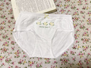 北極絨【A類(lèi)純棉】?jì)妊澟?00全棉襠抗菌薄款高彈透氣少女生中腰三角褲 曬單實(shí)拍圖