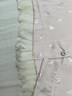 艾詩(shī)迷（AISHIMI）【100%桑蠶絲】輕奢品牌真絲睡衣女蝴蝶結印花甜美長(cháng)袖家居服套裝 粉色-長(cháng)袖長(cháng)褲套裝 L 曬單實(shí)拍圖