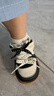 泰蘭尼斯學(xué)步鞋春季新款童鞋橡膠防滑軟底鞋女童透氣機能鞋男寶寶面包鞋 白/黑  春秋超纖 26 內長(cháng)16.5適合腳長(cháng)15.3~15.7 曬單實(shí)拍圖