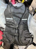 云薔機能風(fēng)戰術(shù)馬甲 酷暗黑機能風(fēng)戰術(shù)工裝馬甲背心包反光輕便騎行跑 黑色 曬單實(shí)拍圖