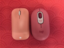 羅技（Logitech）時(shí)尚系列 POP MOUSE無(wú)線(xiàn)鼠標 藍牙鼠標 辦公鼠標-電幻粉 曬單實(shí)拍圖