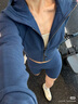 lululemon丨RepelShell 女士背部抽繩功能型外套 LW4CB3S 石板棕 S /6 曬單實(shí)拍圖