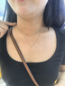UR2025秋季新款女裝休閑簡約拼接修身短袖連衣裙UWM750025 黑色 (偏長) M 曬單實拍圖